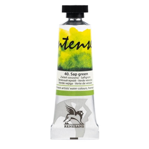 Przejdź do produktu Farba akwarelowa RENESANS Intense Water 15 ml (40 - zieleń soczysta)