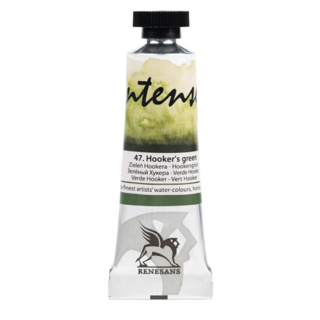 Farba akwarelowa RENESANS Intense Water 15 ml (47 - zieleń Hookera)