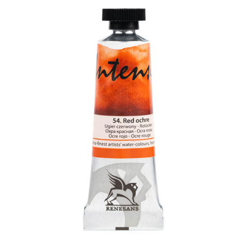 Przejdź do produktu Farba akwarelowa RENESANS Intense Water 15 ml (54 - ugier czerwony)