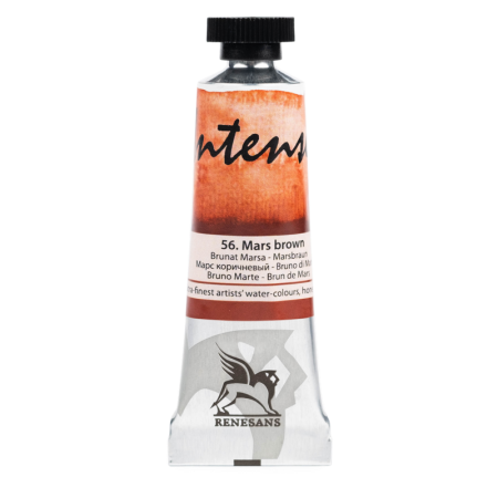 Farba akwarelowa RENESANS Intense Water 15 ml (56 - brunat marsa)