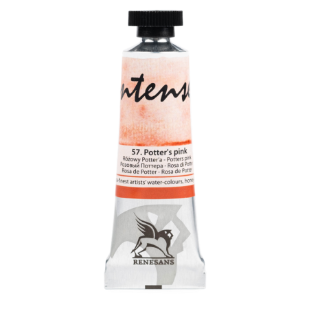 Farba akwarelowa RENESANS Intense Water 15 ml (57 - różowy Potter'a)