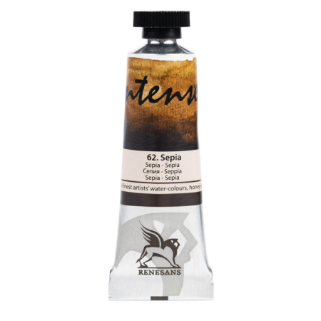 Farba akwarelowa RENESANS Intense Water 15 ml (62 - sepia)