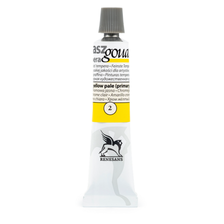 Farba gwasz RENESANS 20 ml (02 - żółta chromowa jasna)