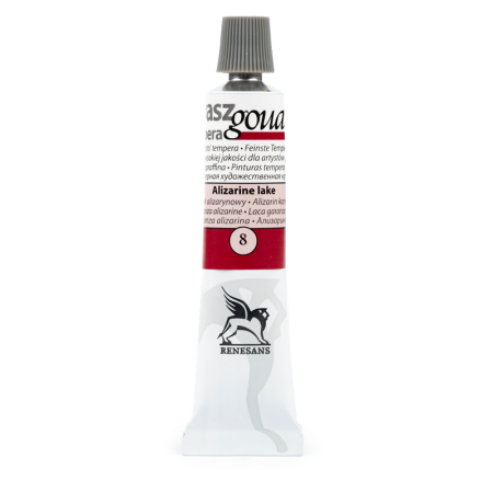Farba gwasz RENESANS 20 ml (08 - kraplak alizarynowy)