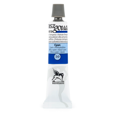 Farba gwasz RENESANS 20 ml (10 - cyan)