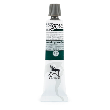 Farba gwasz RENESANS 20 ml (17 - zieleń szmaragdowa)