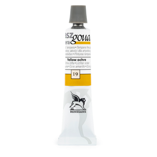 Przejdź do produktu Farba gwasz RENESANS 20 ml (19 - ugier żółty)