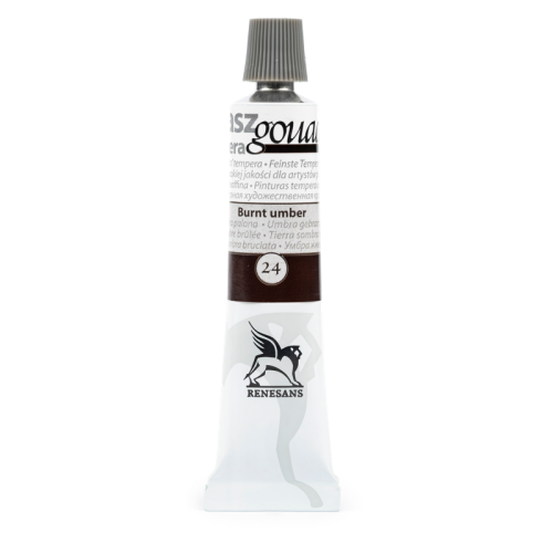 Przejdź do produktu Farba gwasz RENESANS 20 ml (24 - umbra palona)