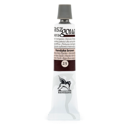 Farba gwasz RENESANS 20 ml (25 - brunatna Van Dycka)