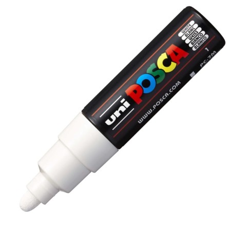 Marker UNI Posca PC-7M (01 - biały)