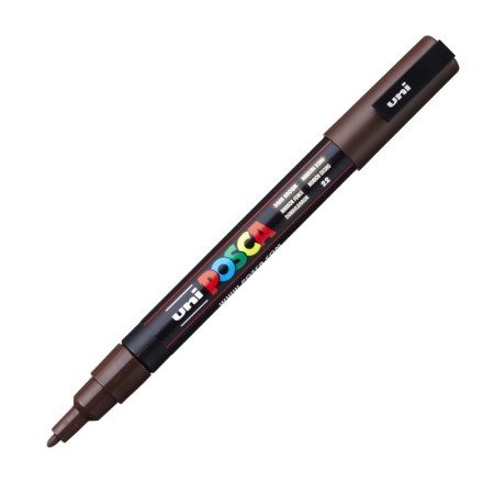 Marker UNI Posca PC-3M (22 - ciemnobrązowy)