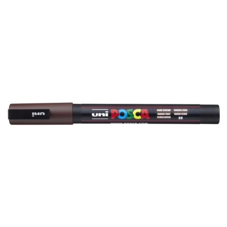Marker UNI Posca PC-3M (22 - ciemnobrązowy)