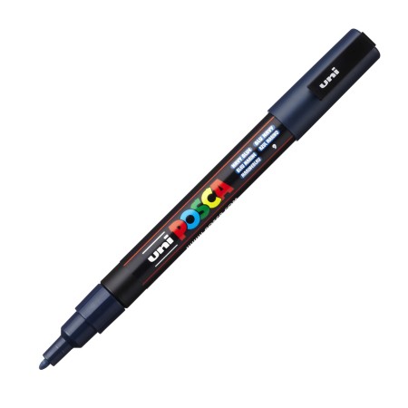 Marker UNI Posca PC-3M (9 - ciemnoniebieski)