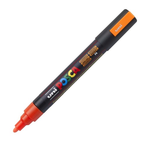 Przejdź do produktu Marker UNI Posca PC-5M (F04 - pomarańczowy)