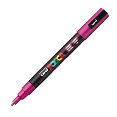 Marker UNI Posca PC-3M (11 - fuksja)