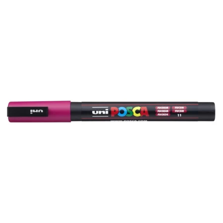 Marker UNI Posca PC-3M (11 - fuksja)