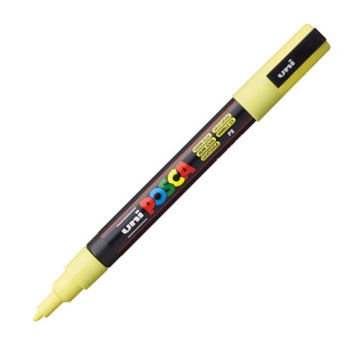 Przejdź do produktu Marker UNI Posca PC-3M (P2 - pastelowy żółty)