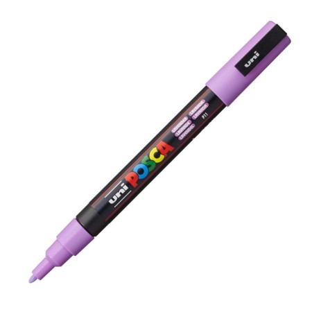 Marker UNI Posca PC-3M (P11 - pastelowy lawendowy)