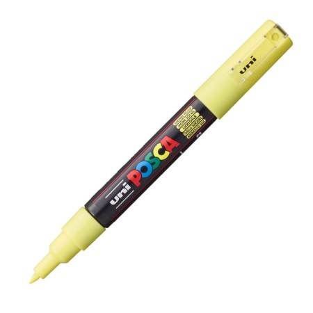 Marker UNI Posca PC-1M (P02 - pastelowy żółty)