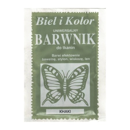 Barwnik do tkanin BIEL I KOLOR - khaki
