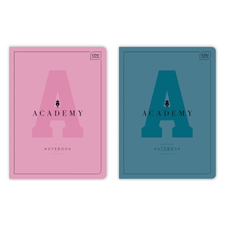 Zeszyt w linię A4 INTERDRUK Academy Hybrid - 90 g/m² - 60 kartek