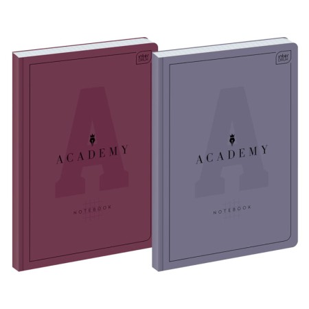 Brulion w kratkę A4 INTERDRUK Academy - 90 g/m² - 96 kartek