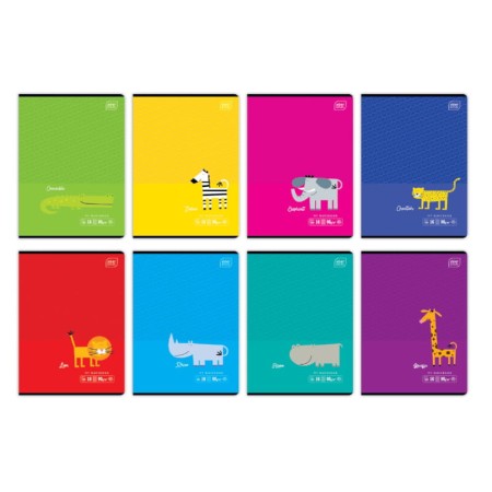 Zeszyt w trójlinię A5 INTERDRUK Black&Blue Kids - 90 g/m² - 16 kartek