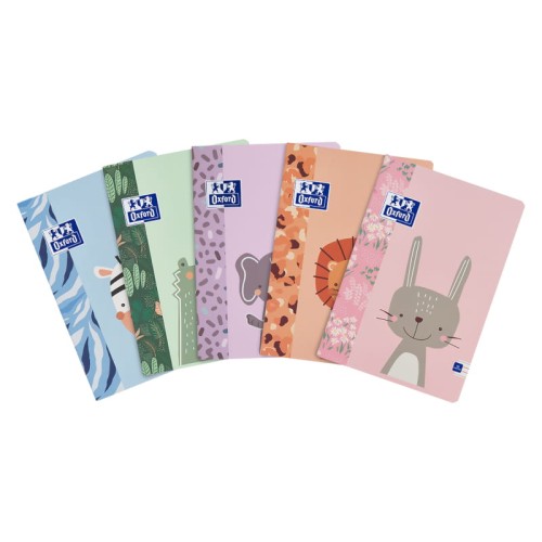 Przejdź do produktu Zeszyt w trójlinię kolorową A5 OXFORD Kids - 90 g/m² - 16 kartek