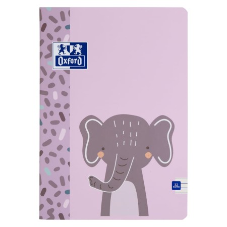 Zeszyt w trójlinię A5 OXFORD Kids - 90 g/m² - 32 kartki - SŁOŃ