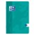 Zeszyt w kratkę A5 OXFORD Touch - 90 g/m² - 32 kartki - TURKUSOWY