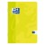 Zeszyt w kratkę A5 OXFORD Touch - 90 g/m² - 32 kartki - ŻÓŁTY