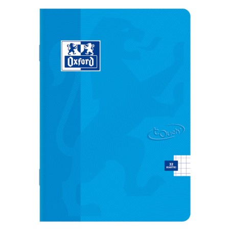 Zeszyt w kratkę A5 OXFORD Touch - 90 g/m² - 32 kartki - NIEBIESKI