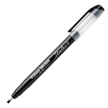 Pisak do kaligrafii WILLIAM MITCHELL Italic Marker Pen 3,0 mm - CZARNY
