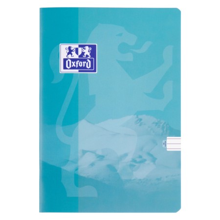 Zeszyt w linię A5 OXFORD Teen - 90 g/m² - 60 kartek - TURKUSOWY