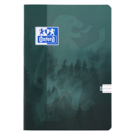 Zeszyt w linię A5 OXFORD Teen - 90 g/m² - 60 kartek - ZIELONY