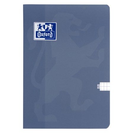 Zeszyt w kratkę A5 OXFORD Touch Trend - 90 g/m² - 80 kartek - NIEBIESKI
