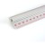 Linijka aluminiowa z uchwytem LENIAR - 30 cm