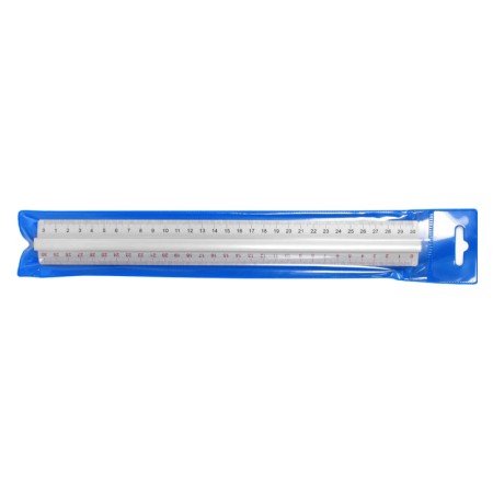 Linijka aluminiowa z uchwytem LENIAR - 30 cm
