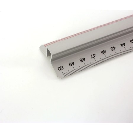 Linijka aluminiowa z uchwytem LENIAR - 50 cm