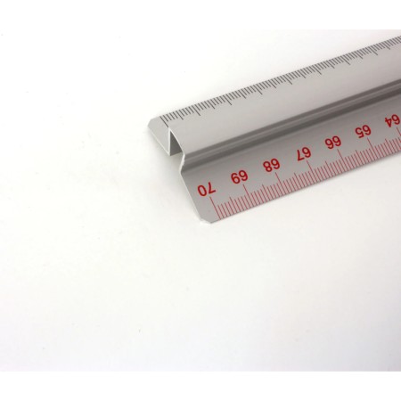 Linijka aluminiowa z uchwytem LENIAR - 70 cm