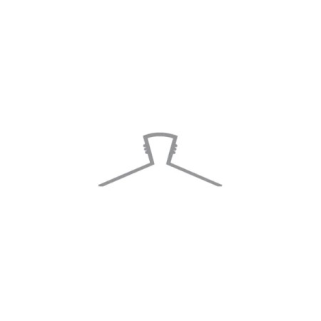 Profil linijki aluminiowej z uchwytem LENIAR