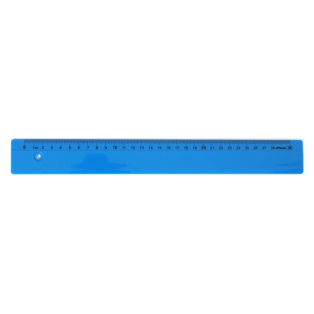 Linijka LENIAR - 30 cm - niebieska