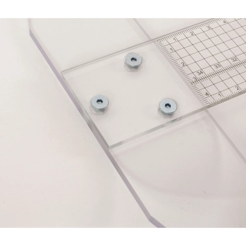 Przejdź do produktu Linijka z ogranicznikiem 70 cm LENIAR (plastikowa)