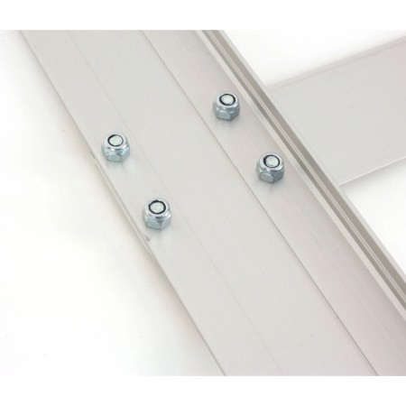 Linijka aluminiowa z ogranicznikiem (przykładnica) LENIAR - 70 cm
