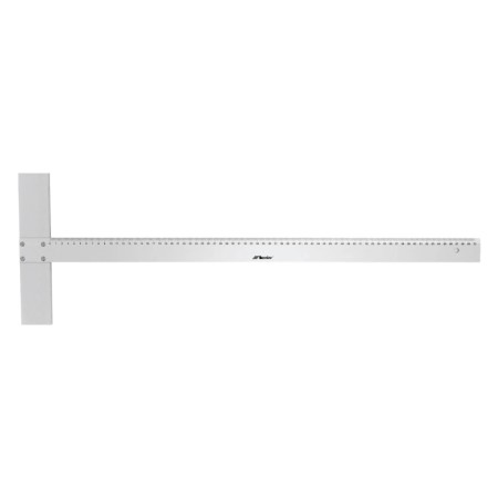 Linijka aluminiowa z ogranicznikiem (przykładnica) LENIAR - 70 cm