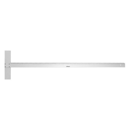 Linijka aluminiowa z ogranicznikiem (przykładnica) LENIAR - 100 cm