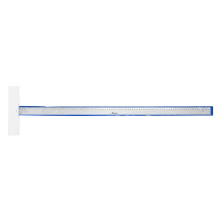 Linijka aluminiowa z ogranicznikiem (przykładnica) LENIAR - 100 cm