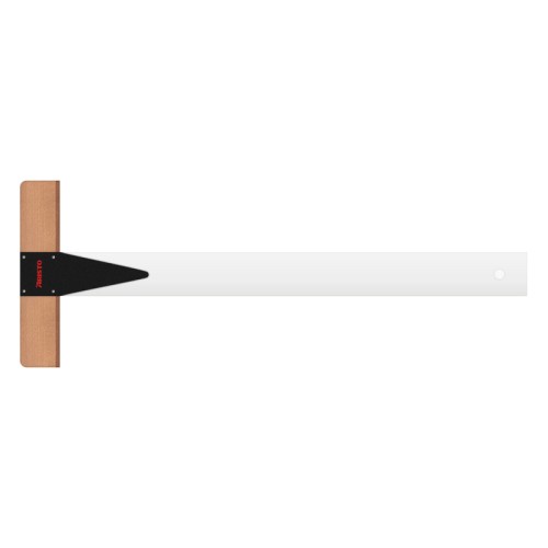 Przejdź do produktu Linijka z ogranicznikiem (przykładnica T) ARISTO - 70 cm - plexi - głowica bukowa - bez podziałki