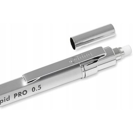 Ołówek automatyczny ROTRING Rapid Pro - 0,5 mm - srebrny