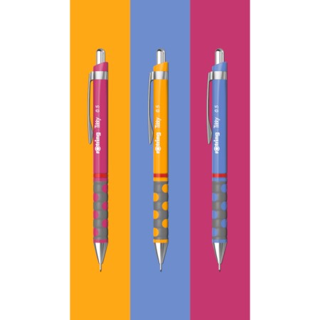 Ołówek automatyczny ROTRING Tikky III - 0,5 mm - Iris (niebieski)